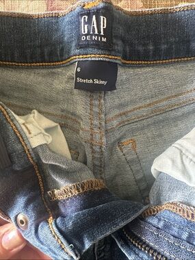 GAP Denim Kids Stretch Skinny Jeans - medium Blue